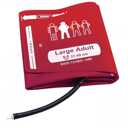 American Diagnostic Corp 1051074 Reusable Blood Pressure Cuff ADC 31 to 40 cm Arm Nylon Cuff Large Adult Cuff