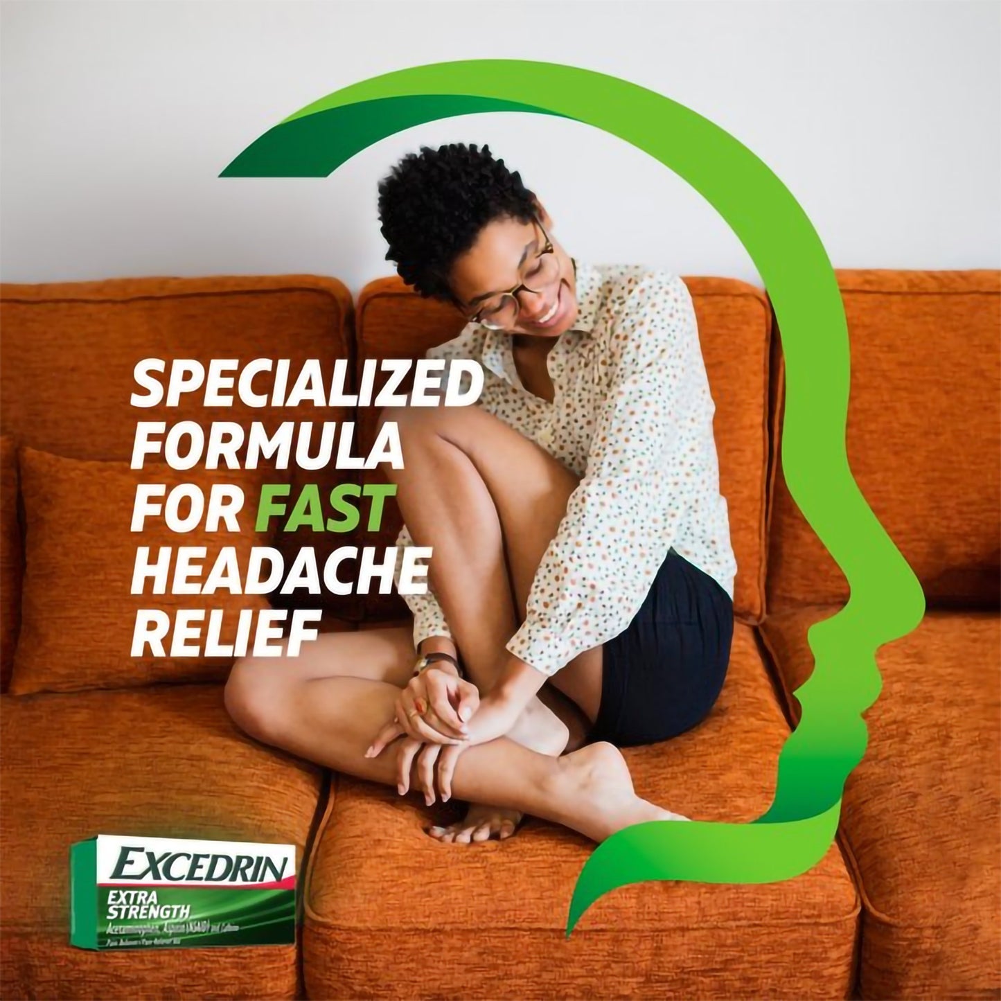 Pain Relief Excedrin® Extra Strength 250 mg - 250 mg - 65 mg Strength Acetaminophen / Aspirin / Caffeine Capsule 100 per Bottle