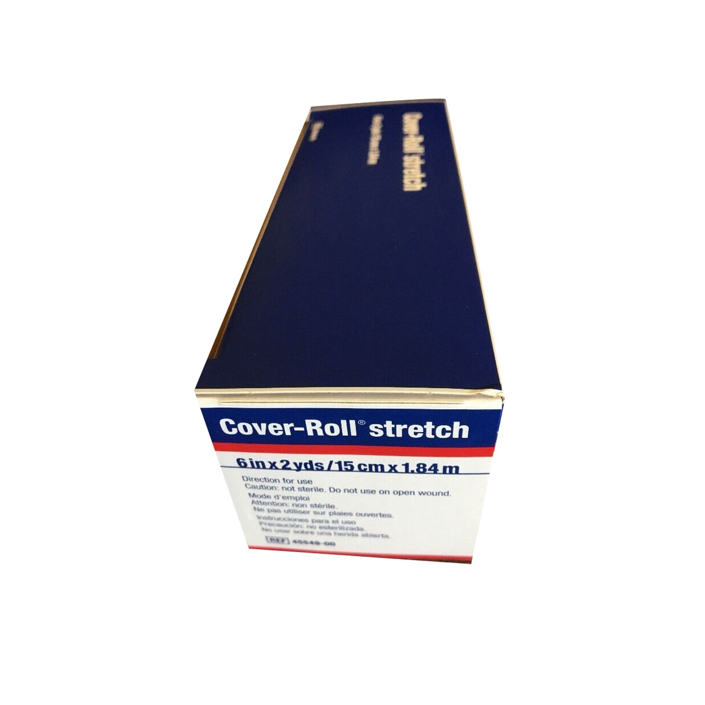 Cover-Roll® Stretch Dressing Retention Tape with Liner, 6 Inch x 2 Yard, White