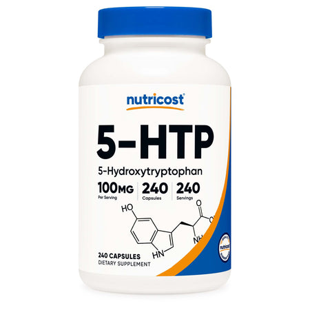 Nutricost NTC012101 200 mg 5-HTP Capsules
