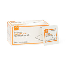 Nail Polish Remover Pad Medline 1-1/4 X 3 Inch