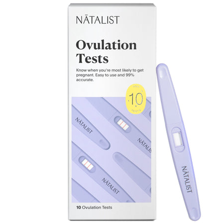 Natalist OVT10-8042 Reproductive Health Test Kit LH Ovulation Predictor 10 Tests CLIA Waived