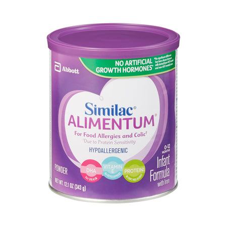 Abbott Nutrition 64715 Similac Alimentum Infant Formula, 12.1-ounce can