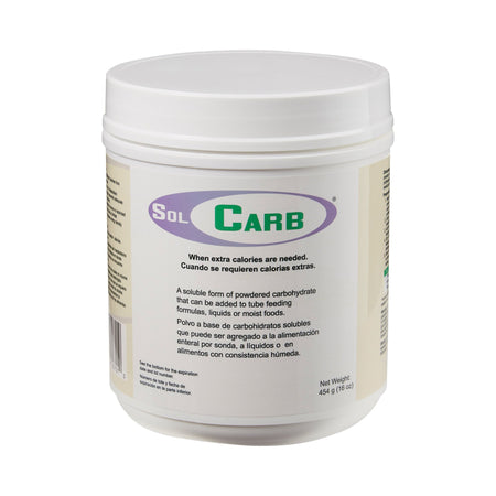 Epic Pharmaceutical Industries Corp 7001-N SolCarb Soluble Form of Powdered Carbohydrate, 454 Gram Jar