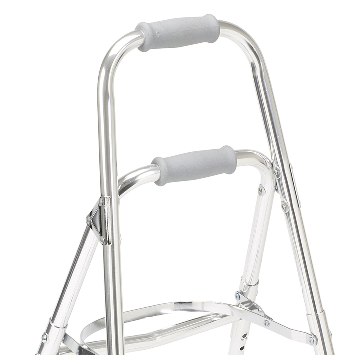 drive Hemi Aluminum Side Step Folding Walker, 29 - 37 Inch Height by Drive Medical product image - view 2