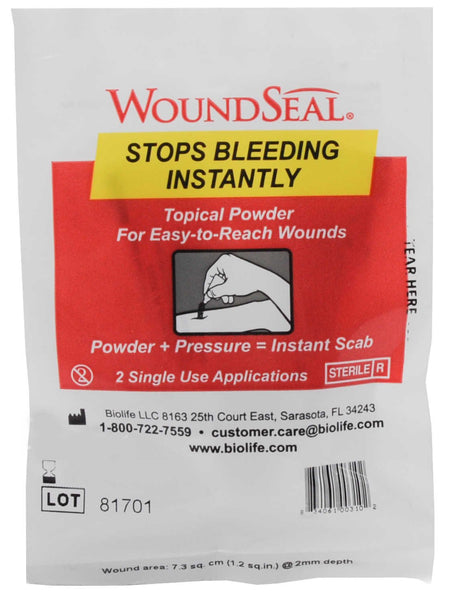 Medique 2332 Hemostatic Agent Wound Seal 2 per Pack Sterile
