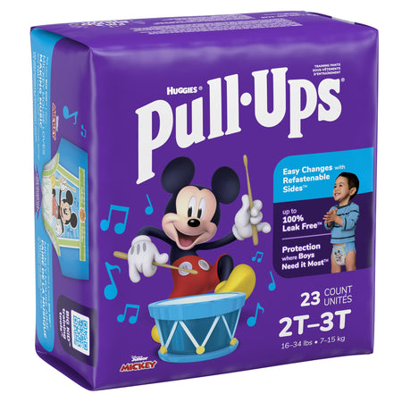 Kimberly-Clark 51334 Pull-Ups Learning Designs for Boys Training Pants, 2T to 3T