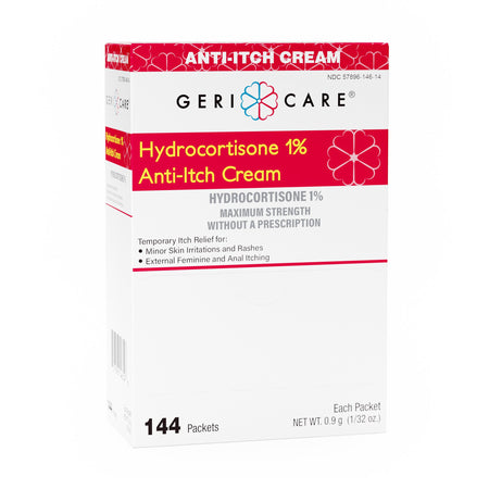 Geri-Care S146-14-GCP 1% Hydrocortisone Anti-Itch Cream