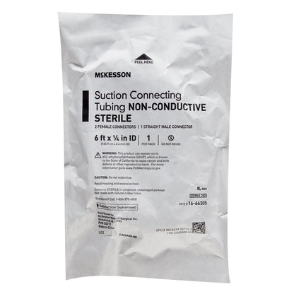 McKesson Suction Tubing, 1/4 Inch Inner Diameter, 6 Foot Length by McKesson Brand product image - view 2