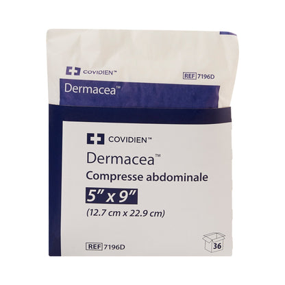 Dermacea™ Sterile Abdominal Pad, 5 x 9 Inch,