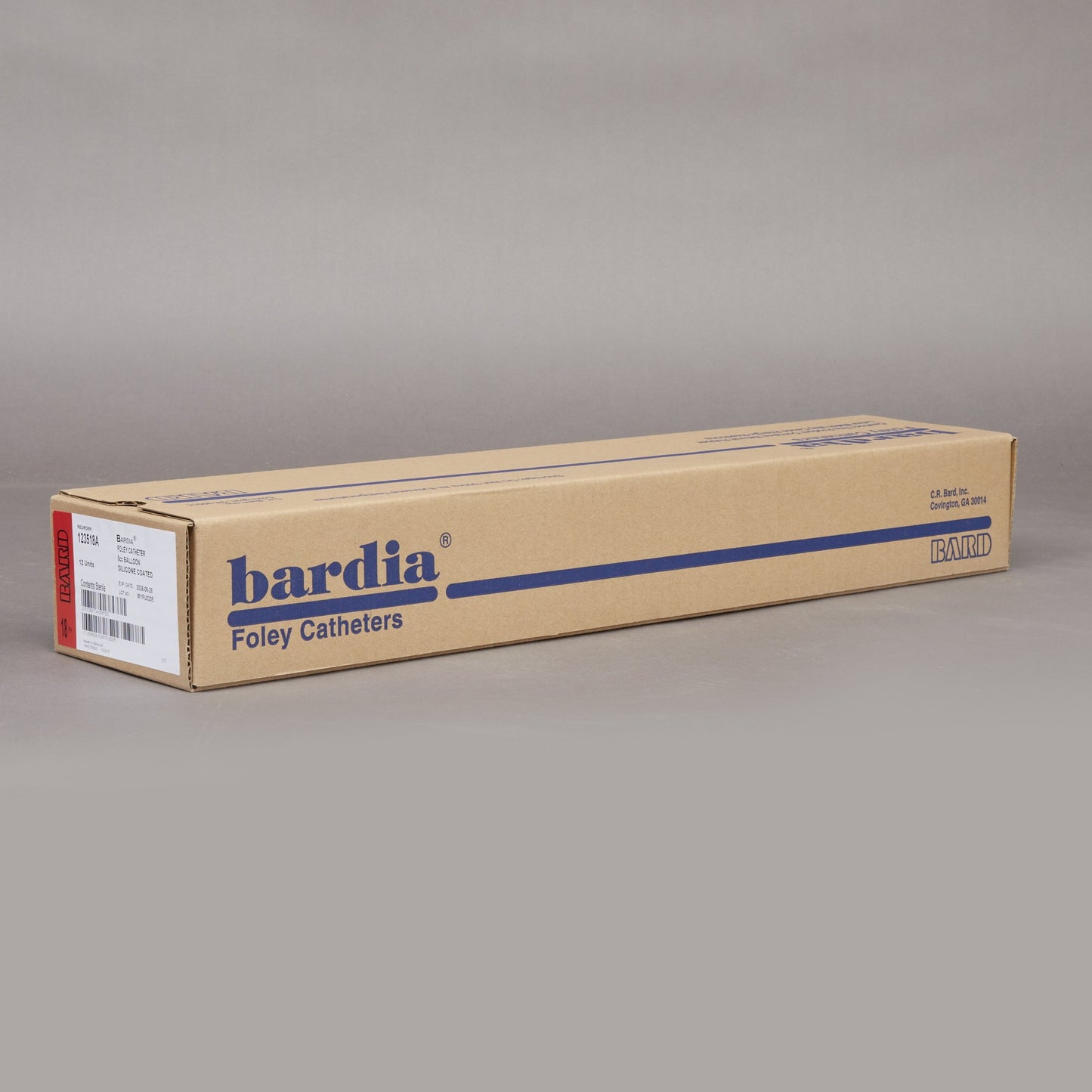 Bardia® Silicone Coated Foley Catheter, 18 Fr., 5 cc
