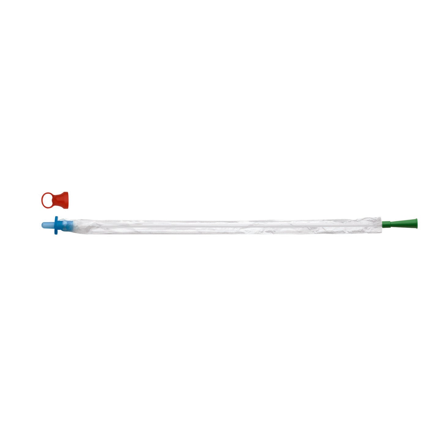 Intermittent Catheter Tray VaPro Plus Pocket™ Tiemann / Coudé Tip 16 Fr. PVC