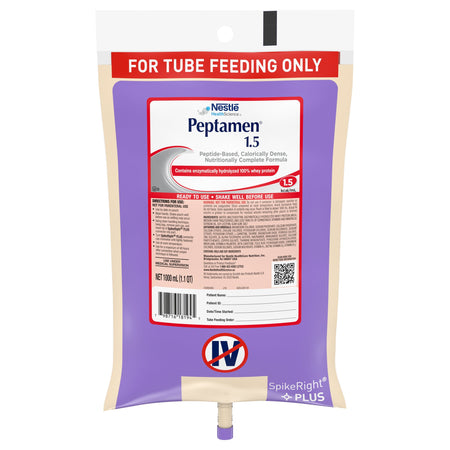 Nestle Healthcare Nutrition 10798716281949 Peptamen 1.5 Peptide-Based Nutritionally Complete Formula