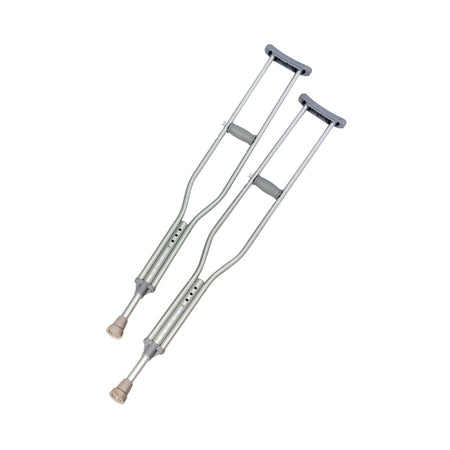 PremierPro Push Button Underarm Crutches, 5'10" - 6'6" by S2S Global product image