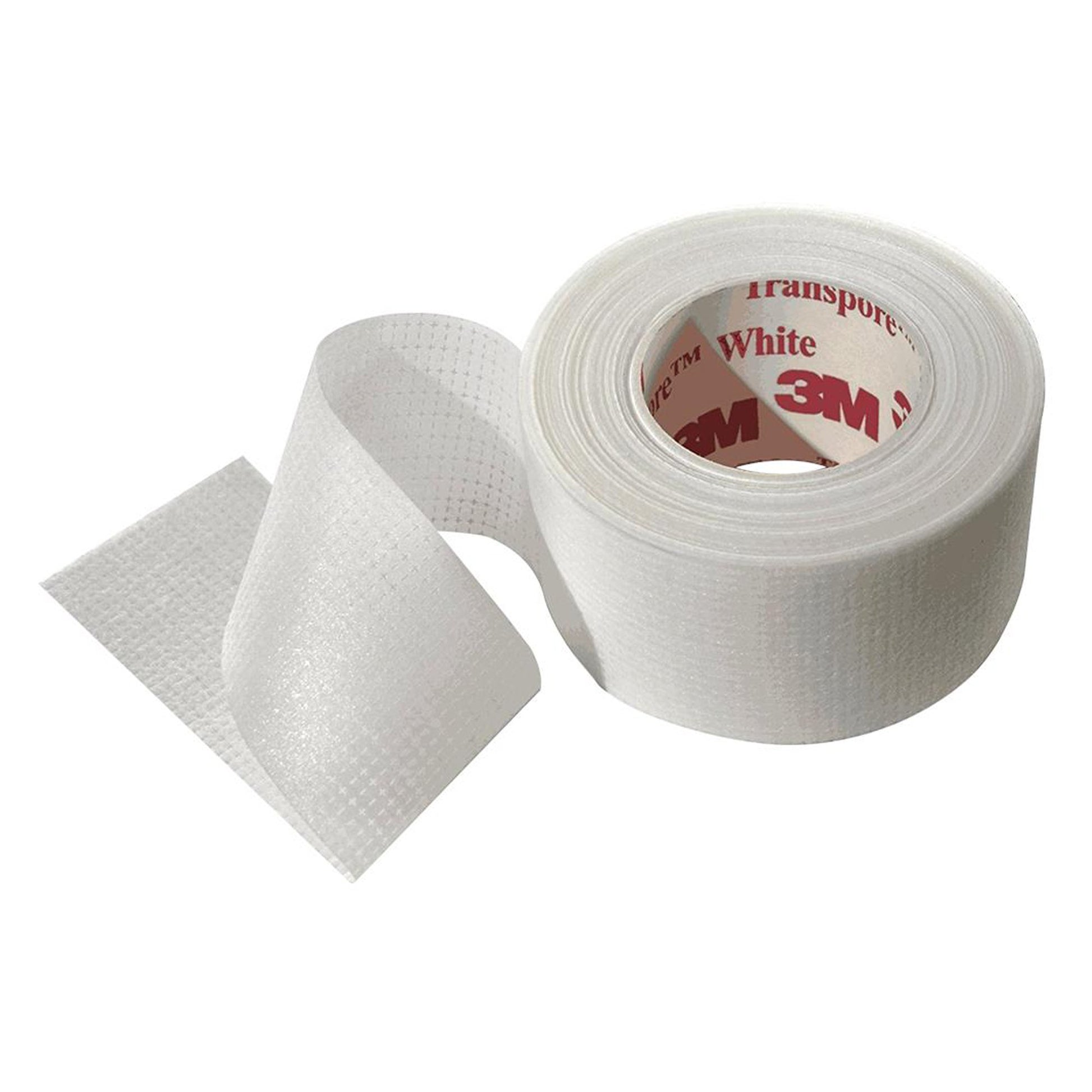 3M Transpore Plastic Medical Tape, 1/2 Inch x 10 Yard, Transparent by Solventum Corporation product image - view 2