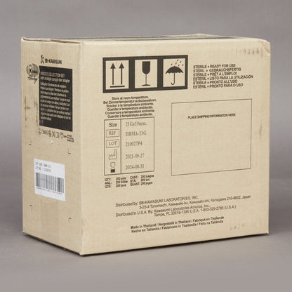 K-Shield® Advantage Blood Collection Set, 21 Gauge, ¾-inch needle length