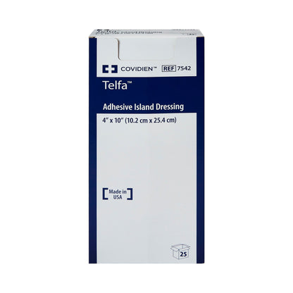Telfa™ Island Dressing, 4 x 10 Inch