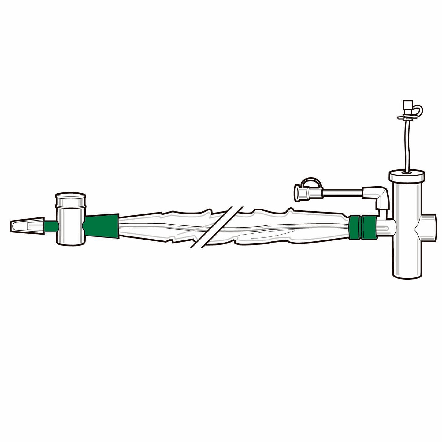 Halyard Ballard® Trach Care™ 24-Hour Closed Suction Catheter