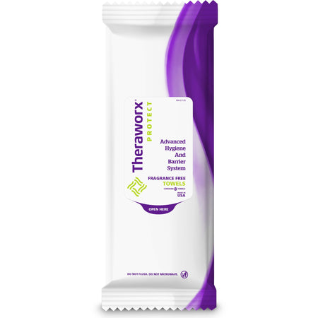 Theraworx Unscented Bath Wipe, 8 Count by Avadim product image