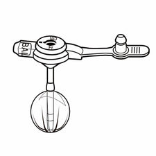 Mic-Key® Low Profile Gastrostomy Tube Kit, 18 Fr., 2.0 cm Tube