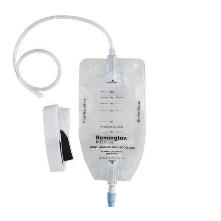 Remington Medical 600-D Remington Drain Bag, 24-Inch Tubing