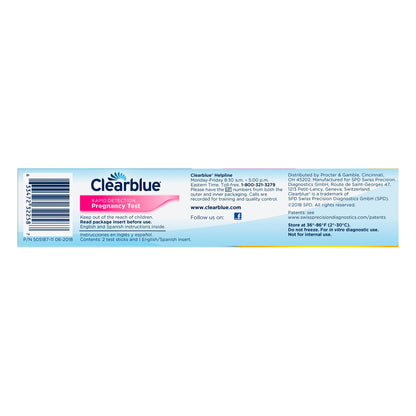 Clearblue® hCG Pregnancy Home Device Reproductive Health Test Kit