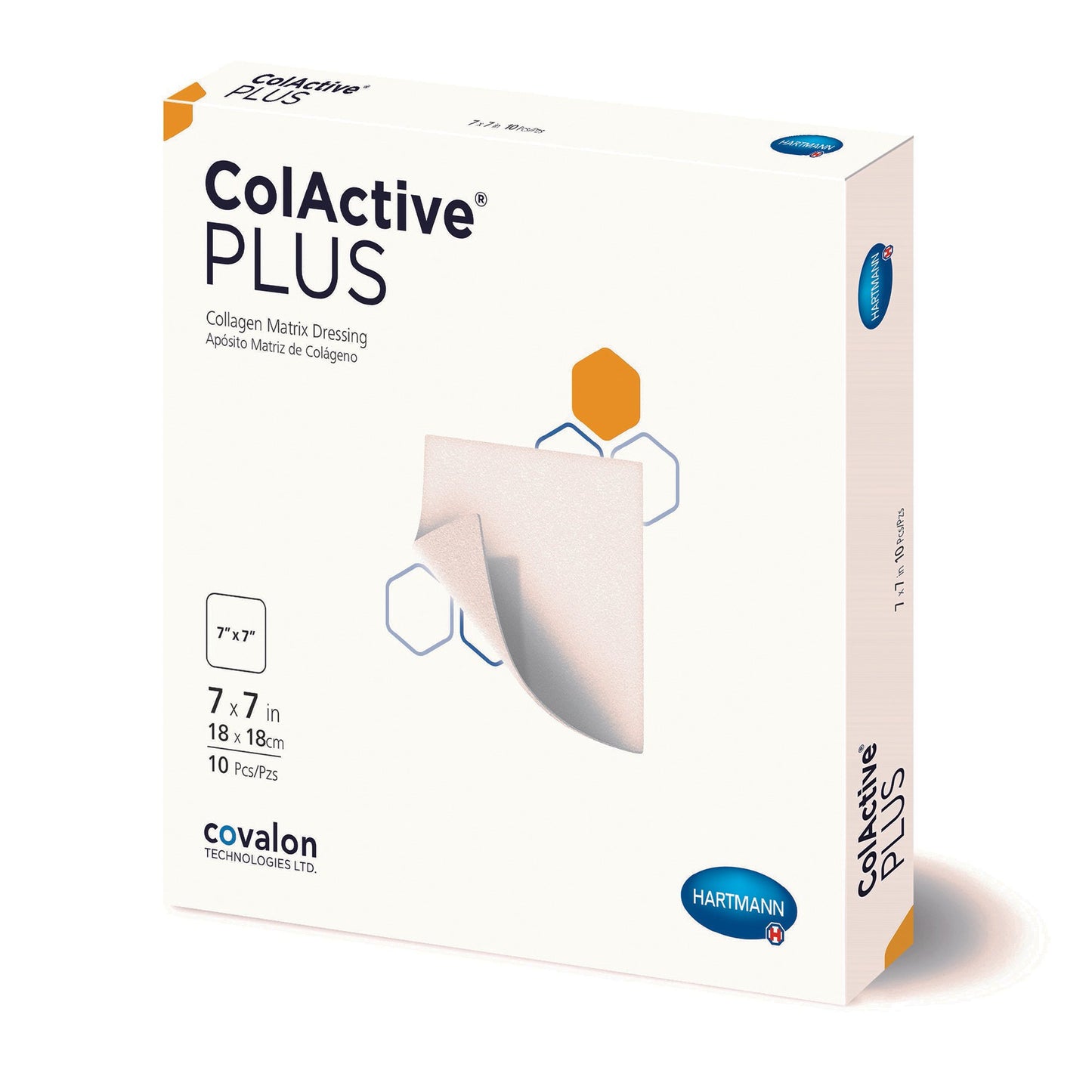 Hartmann Collagen Dressing ColActive® Plus 7 X 7 Inch Square Sterile