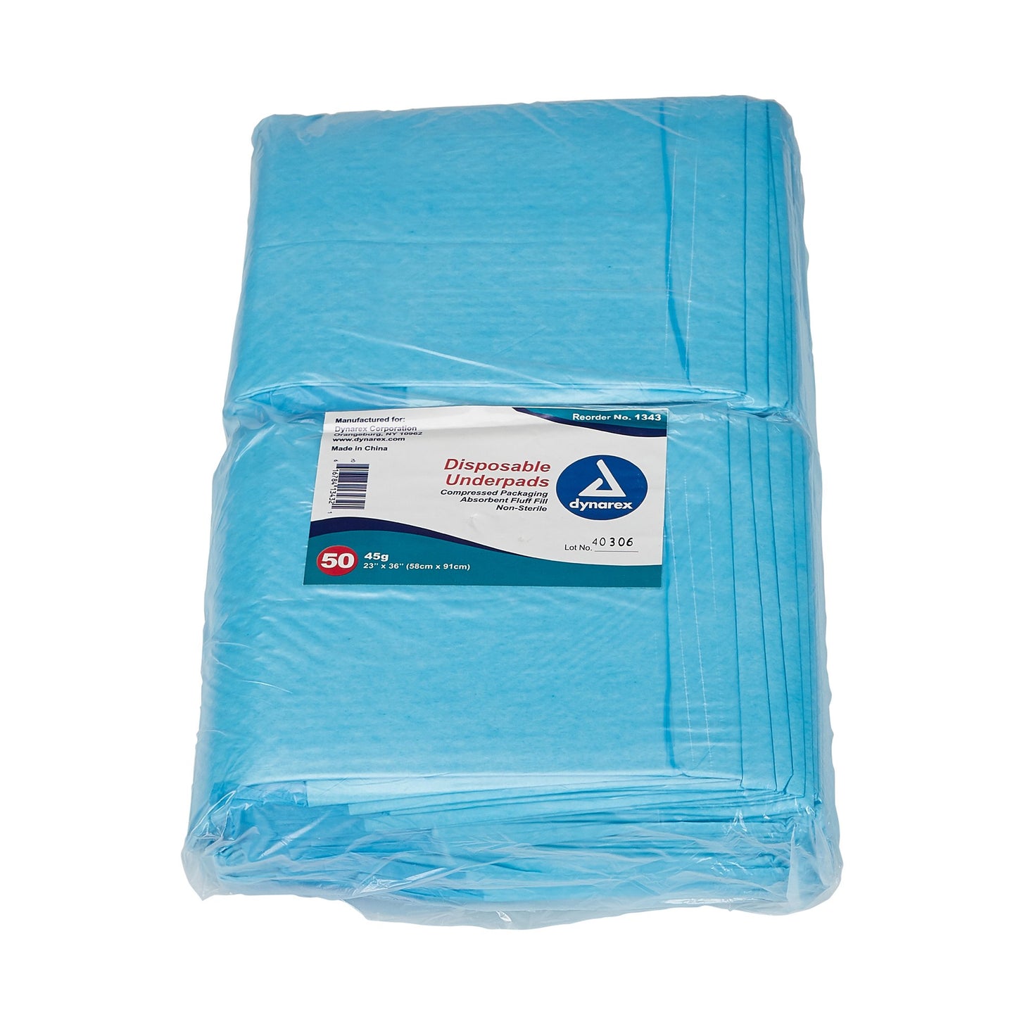 dynarex Absorbent Fluff Fill Underpad, 23 x 36 Inch by Dynarex product image - view 3