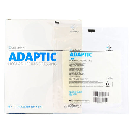 Solventum 2019 3M Adaptic Oil Emulsion Impregnated Dressing, 5 x 9 Inch