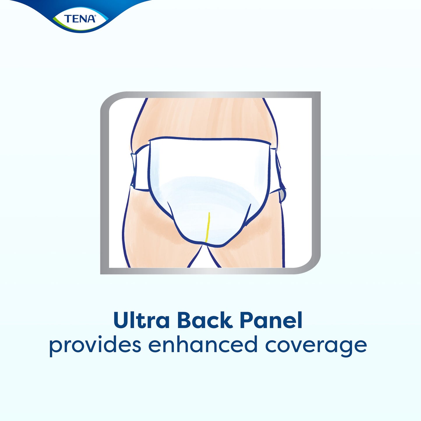 Incontinence Brief TENA Dry Comfort™ Adult X-Large Unisex Disposable Moderate Absorbency