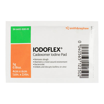 Iodoflex Iodophor Impregnated Dressing, 1½ x 2-3/8 inch