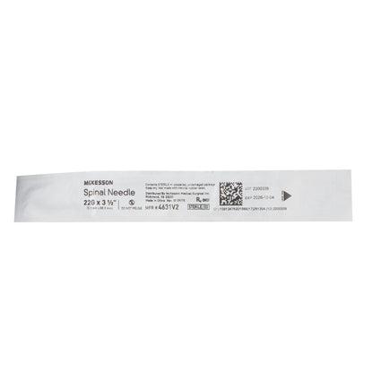 McKesson Spinal Needle, 22 Gauge, 3-1/2 Inch