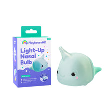 Playhouse MD Nasal Bulb for Babies and Toddlers, Green, Narwhal Character