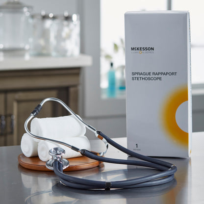 McKesson Lumeon Sprague Rappaport Stethoscope Double Lumen, Dark Blue
