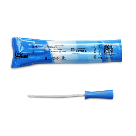 ConvaTec ULTRA8 Cure Ultra Urethral Catheter, 8 Fr., 6 Inch, Straight Tip
