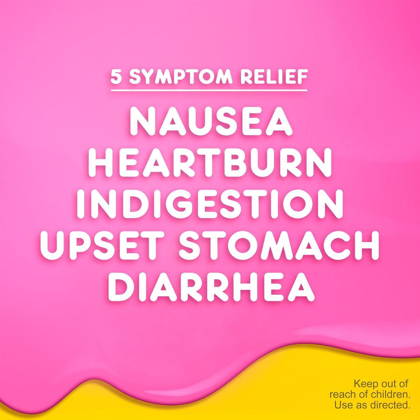 Pepto Bismol® Anti-Diarrheal Chewable Tablets