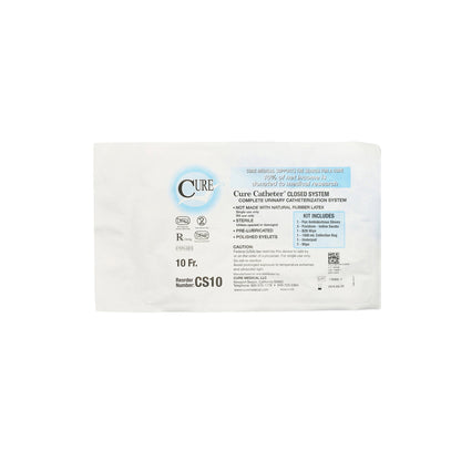 Cure Catheter™ Intermittent Catheter Kit, 10 Fr.