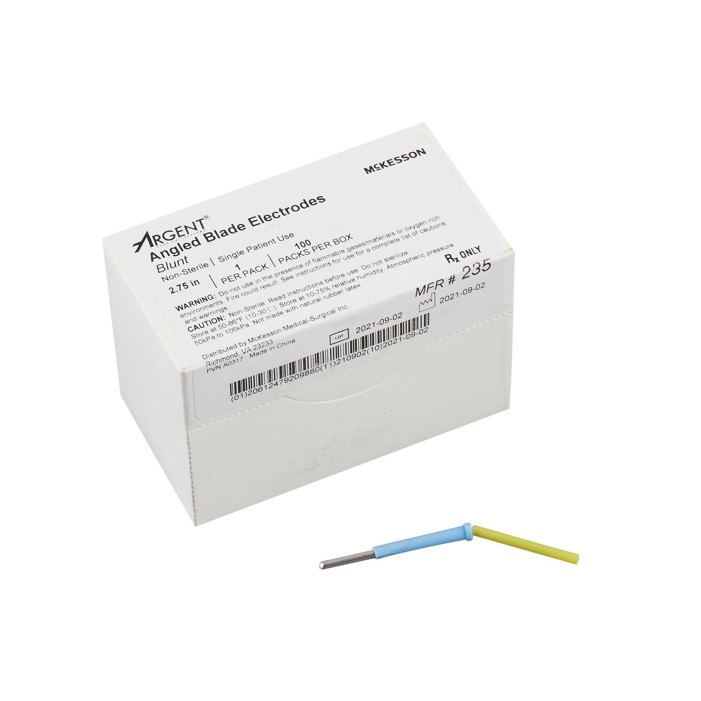 McKesson Argent™ Disposable Dermal Tip Electrode