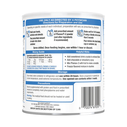 Phenex®-2 Amino Acid–Modified Medical Food for PKU