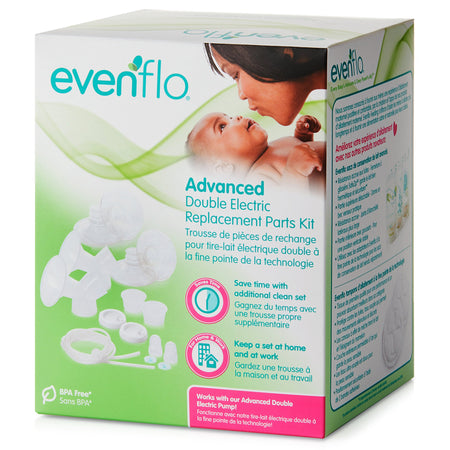 Midway Importing Inc 5144111 Evenflo Advanced Breast Pump Replacement Parts Kit