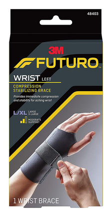 3M™ Futuro™ Wrist Brace for Left Wrist, Large/X-Large