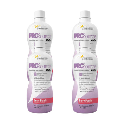 ProSource ZAC™ Berry Punch Complete Liquid Protein for Medical Food Use, 32-oz.