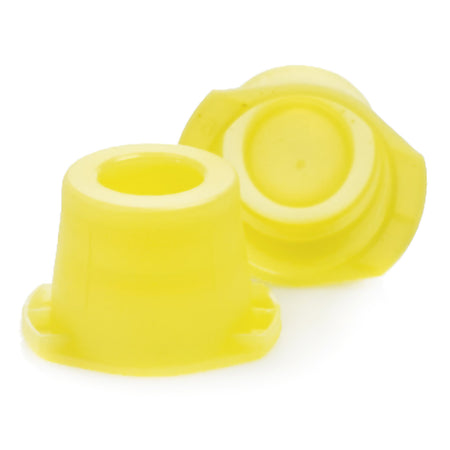 McKesson 177-118115Y Tube Closure Snap Cap Yellow Polyethylene 1000 per Bag