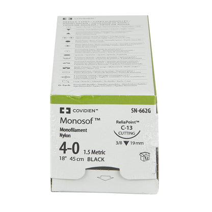 Monosof™~Dermalon™ Suture with Needle