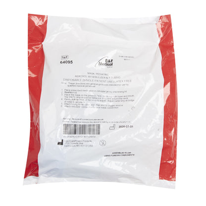 B & F Medical Nebulizer with Aerosol Mask