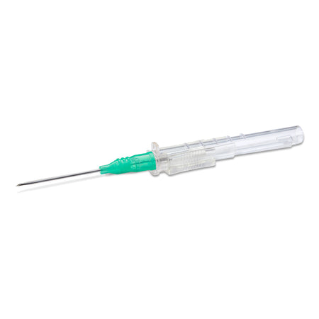Peripheral IV Catheter Prevent® SLS 18 Gauge 1-1/4 Inch Polyurethane Straight Hub Non Blood Control Sliding Safety