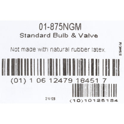 McKesson Blood Pressure Unit Inflation Bulb and Valve by McKesson Brand product image - view 5