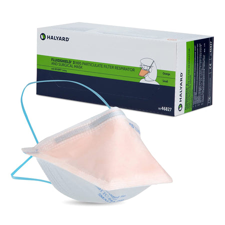 O&M Halyard Inc 46827 FluidShield Particulate Respirator / Surgical Mask