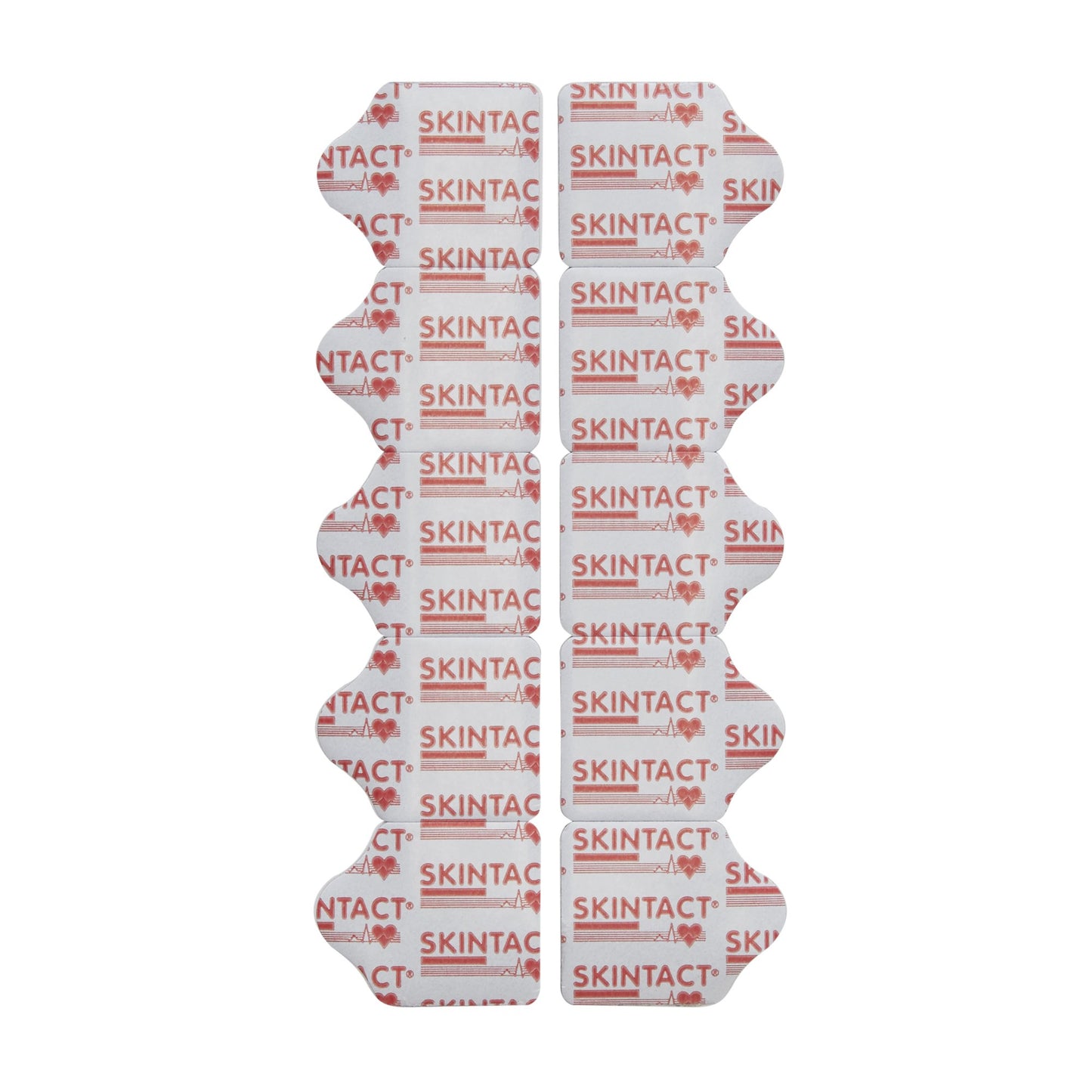 ECG Resting Electrode SKIN TACT™ Tab Connector Solid Gel Adult 100 per Pack