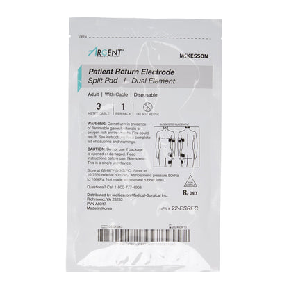 McKesson Argent™ Patient Return Electrode